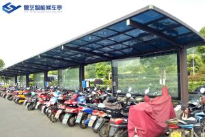 社區(qū)電動車充電棚