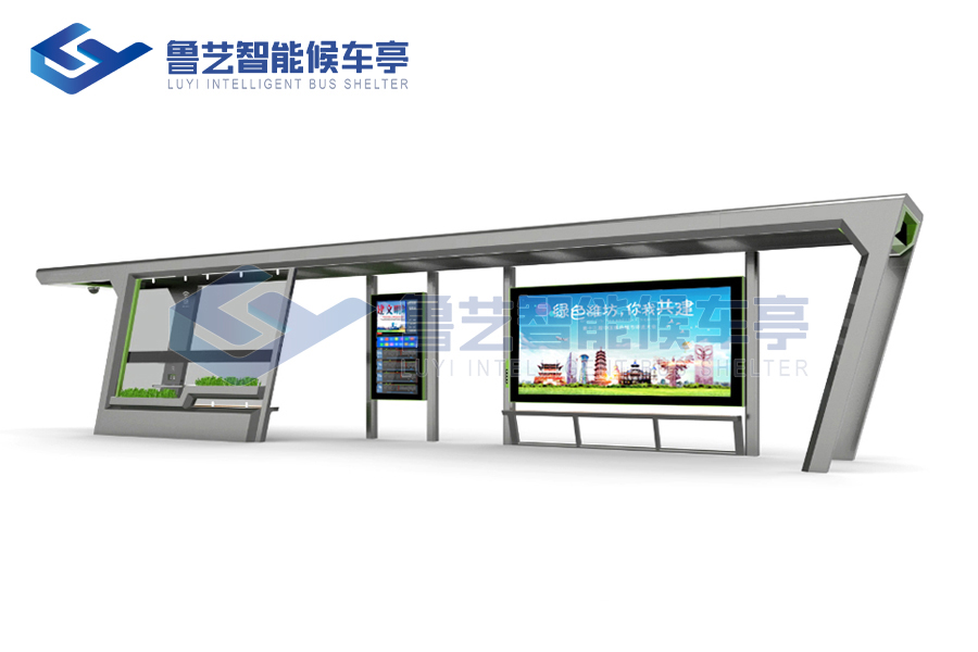 現(xiàn)代公交站臺候車亭有哪些人性化的設(shè)計