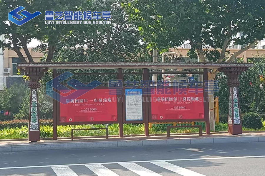 山東仿古公交候車亭