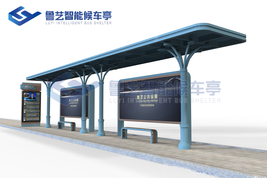 公交站臺候車亭生產(chǎn)廠家創(chuàng)新研發(fā)符合城市風貌，又能滿足乘客需求的
