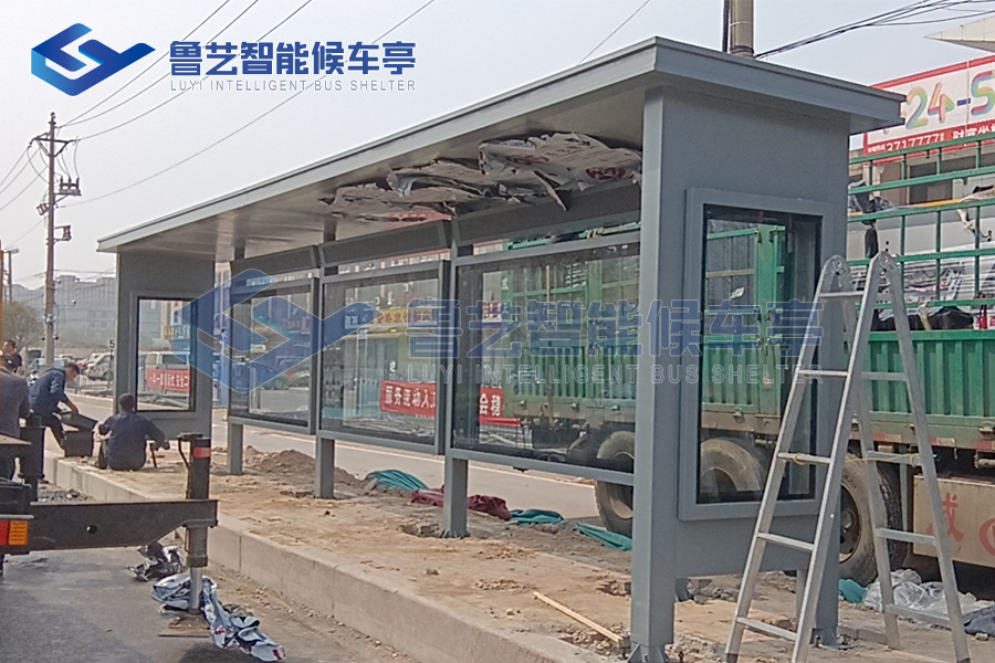 山東公交站臺(tái)項(xiàng)目成功落成，智能與設(shè)計(jì)完美融合