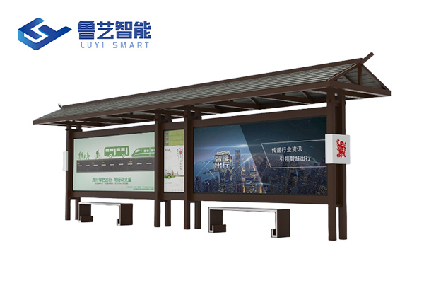公交候車亭款式：設計為筆，勾勒城市獨特氣質